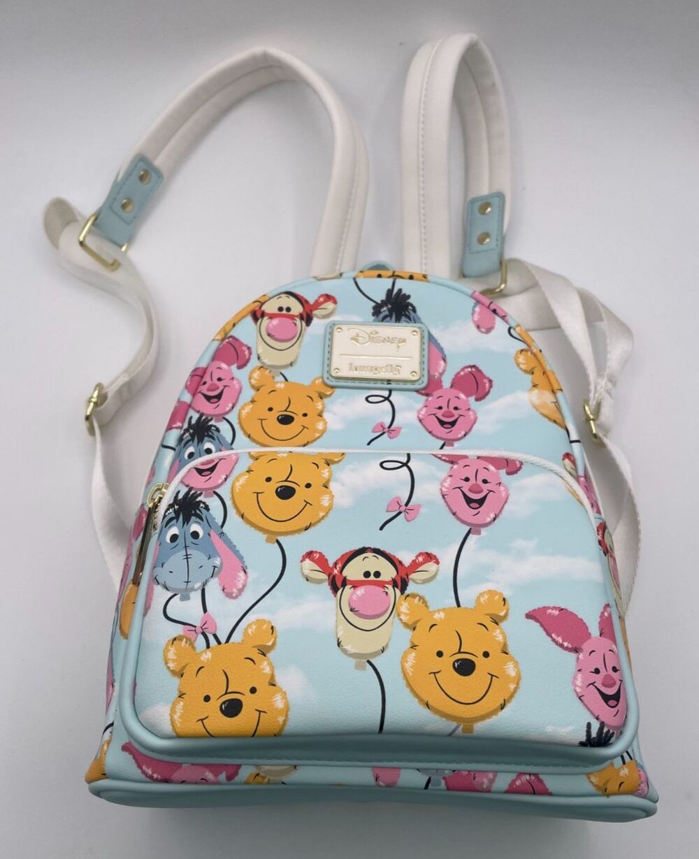 Loungefly Disney Winnie the Pooh & Friends Balloon Heads Mini Backpack